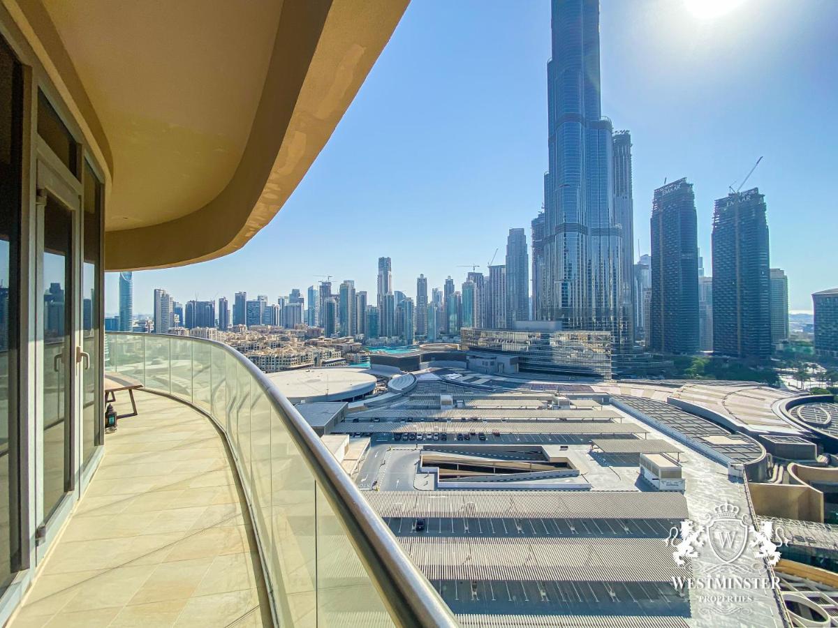 Westminster Dubai Mall Exterior photo View from the balcony of a typical apartment